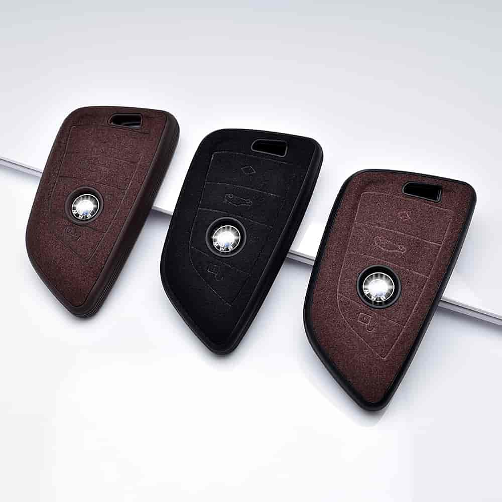 DM China Manufacturer's Latest Design Fashionable Leather TPU Car Key Cover Provides Key Protec