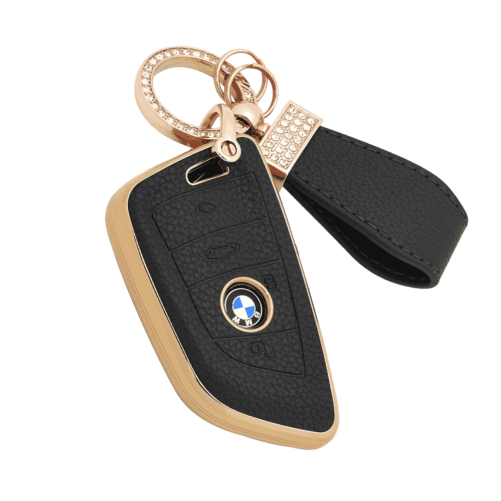 DM Custom design luxury high quality fancy girls men for bmw car key case casing shell gift holders