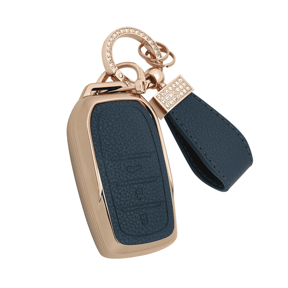 DM For Corolla Tpu Leather Protection Alcantara Car Key Case Cover Key Caver For Toyota