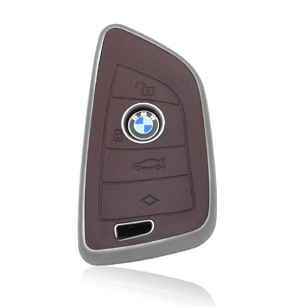 DM TPU Leather Car Key Cover For Bmw i8 2009 key e63 M X7 G20 G30 G11 F15 F16 G01 G02 F48 1 3 5 6 7 