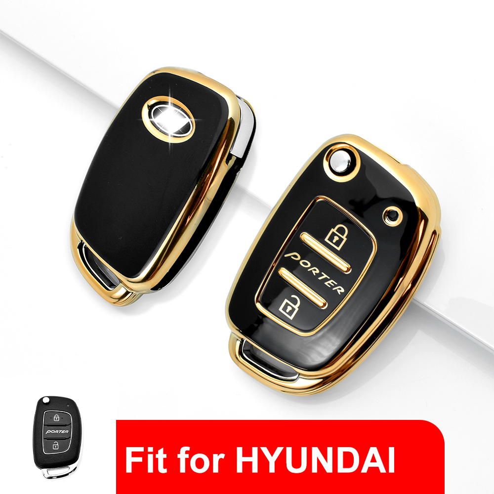 Guangdong manufacturer wholesale soft tpu car remote key cover insurance case Hyundai Elantra  new S