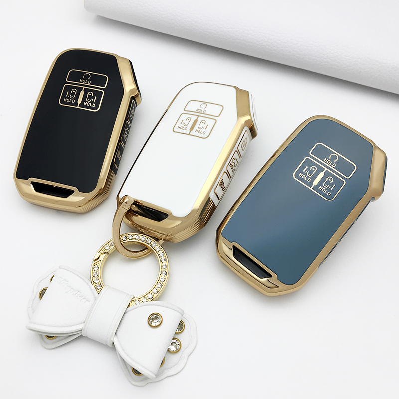 China manufacturer wholesale shockproof soft TPU silicone car key fob cover protector for kia carniv