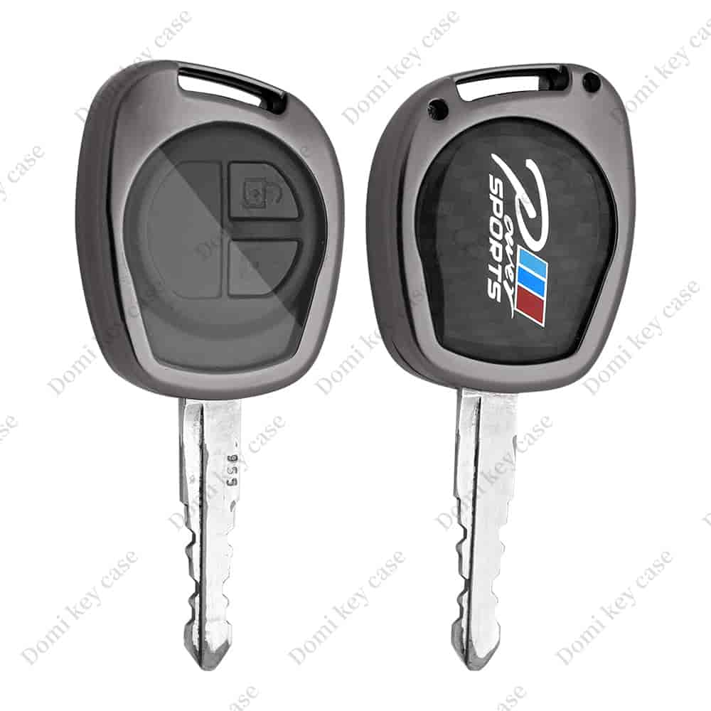 DM Metal luminous Car Key Case Cover Key Bag For SUZUKI Swift/CrossoverSX4/JIMNY Accessories Car-Sty