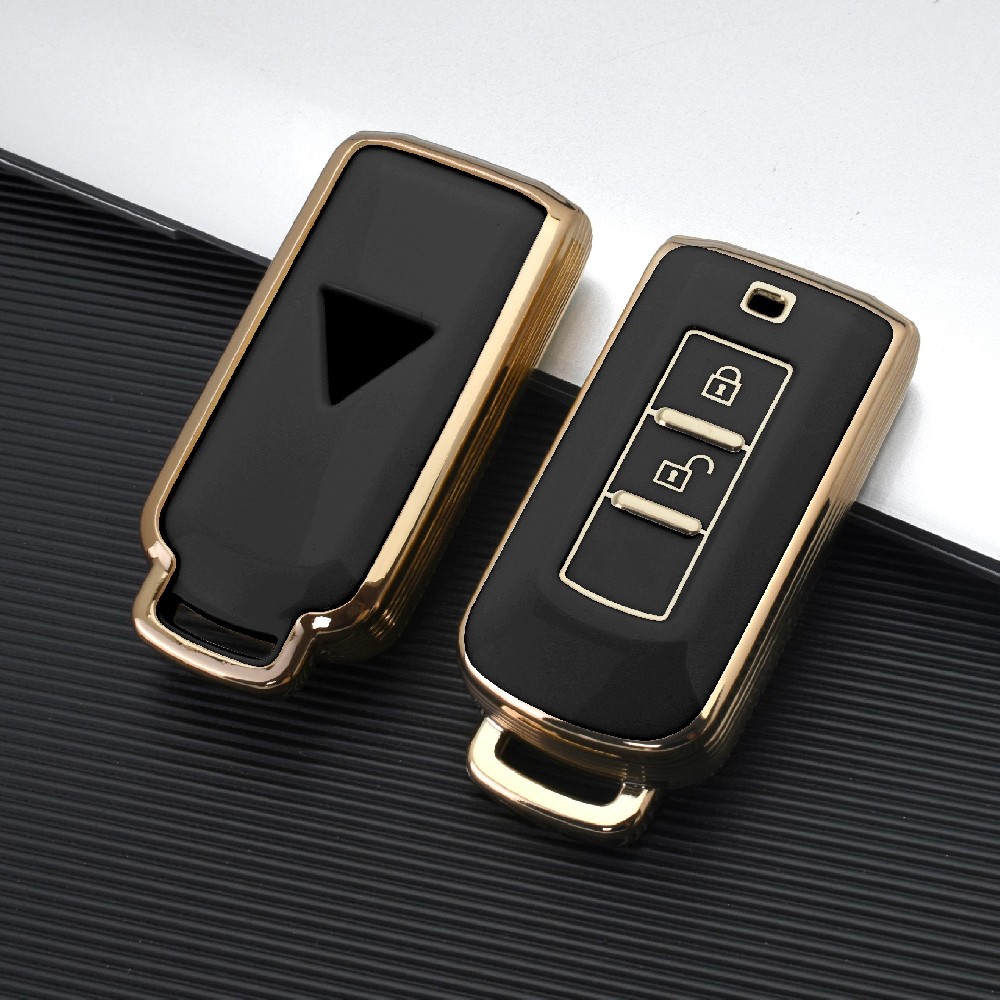 Mitsubishi Outlander ASX Lancer soft Plastic TPU car vehicle remote key fob case cover shell