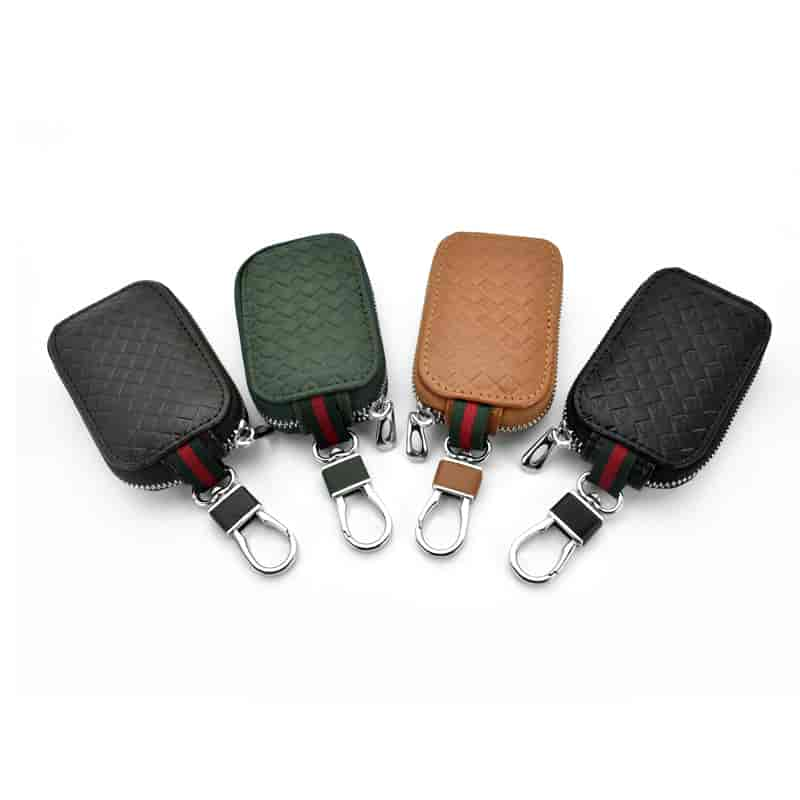 DM Quality Genuine Leather Car Key Accessories Hot Selling Universal Key Bag Key Holder