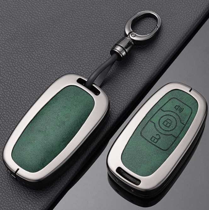 Haval C50 zinc alloy metal leather car remote key fob cover case