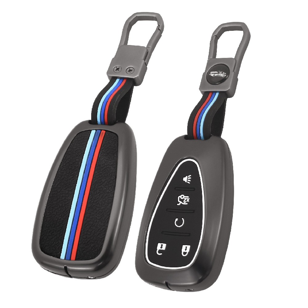 Metal silicone Chevy chevrolet key fob case cover for car key